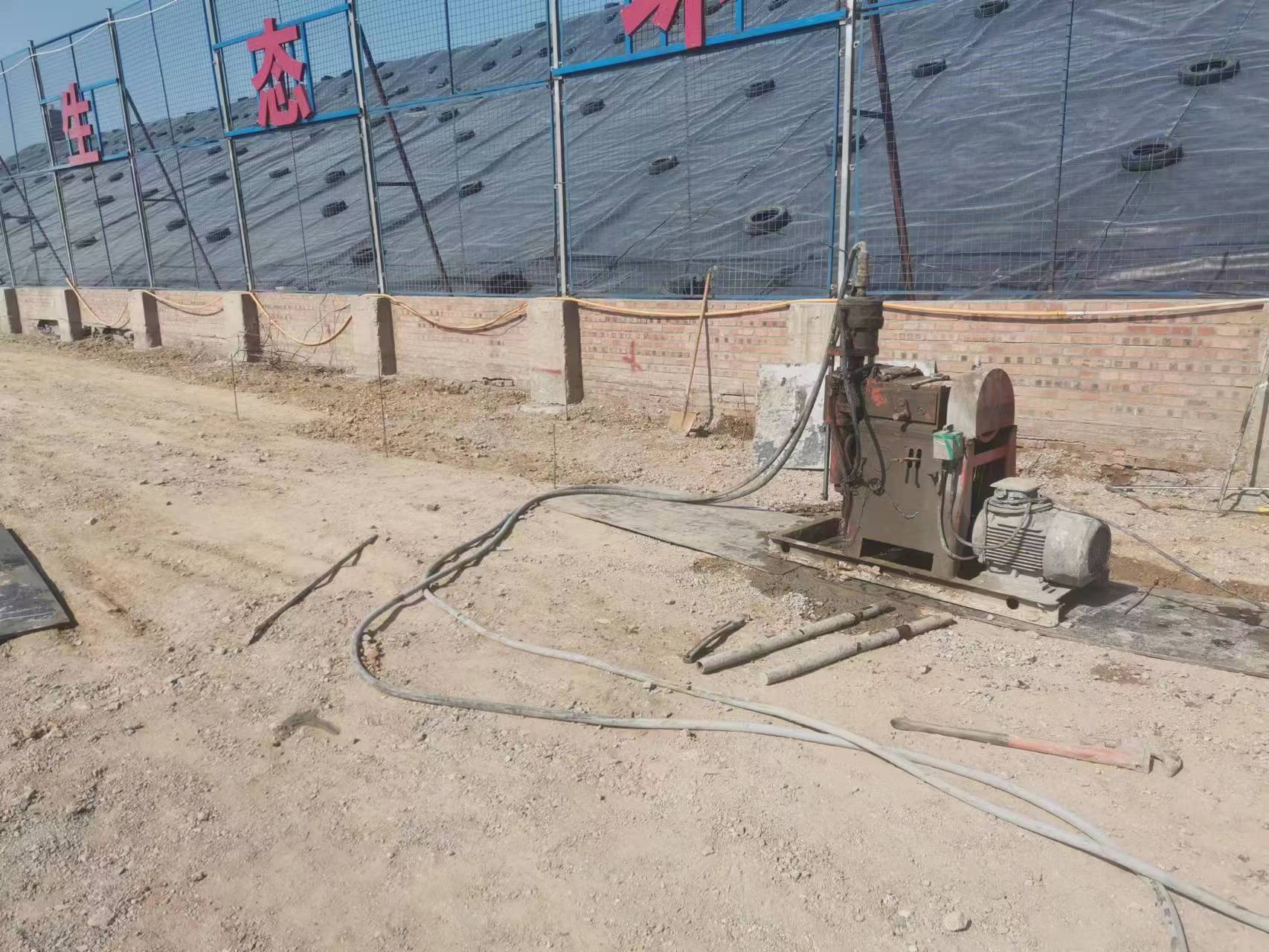 王屋镇地基注浆