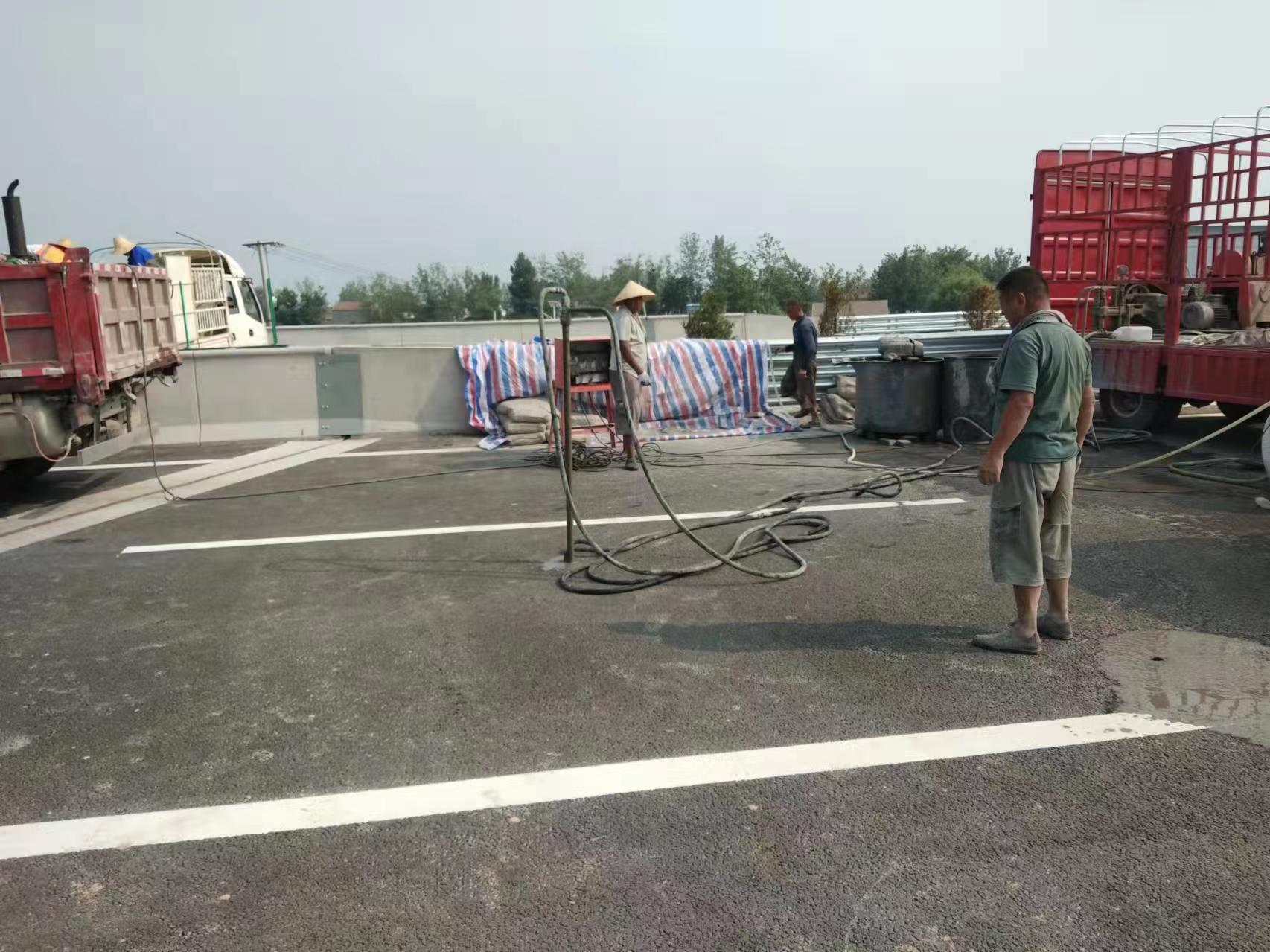 王屋镇路基注浆