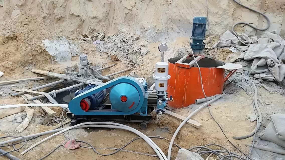 王屋镇顶管注浆